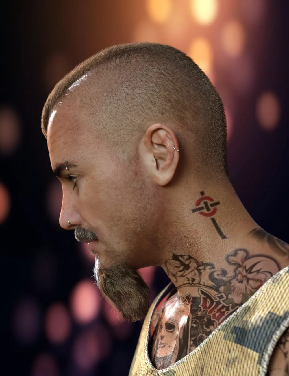 Petrov Hair, Beard, and Mustache for Genesis 8 and 8.1 MalesRepost Petrov Hair, Beard, and Mustache for Genesis 8 and 8.1 MalesRepost