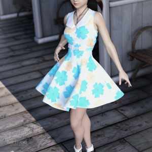 dForce Fresh Summer Outfit for Genesis8 Female(s) dForce Fresh Summer Outfit for Genesis8 Female(s)