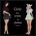 Girly for La Femme & La Femme Anime Girly for La Femme & La Femme Anime