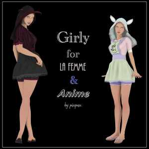 Girly for La Femme & La Femme Anime Girly for La Femme & La Femme Anime