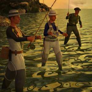 Fly Fishing Poses for Genesis 8 Males Fly Fishing Poses for Genesis 8 Males
