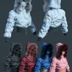 Puffer Coat with dForce Fur Trim for Genesis 8 and 8.1 Females Puffer Coat with dForce Fur Trim for Genesis 8 and 8.1 Females