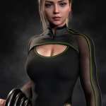 AJC Aero Fitness Outfit for Genesis 8 and 8.1 Females AJC Aero Fitness Outfit for Genesis 8 and 8.1 Females