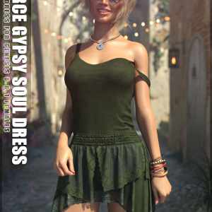 dForce Gypsy Soul Dress G8G8.1F dForce Gypsy Soul Dress G8G8.1F