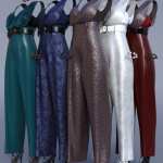 dForce Jumpsuit Outfit Textures dForce Jumpsuit Outfit Textures