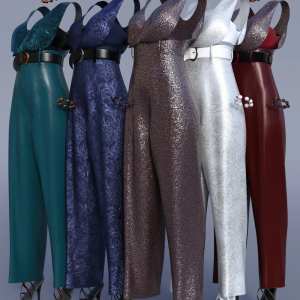 dForce Jumpsuit Outfit Textures dForce Jumpsuit Outfit Textures