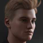 Tjark Short Hair for Genesis 8 and 8.1 Males Tjark Short Hair for Genesis 8 and 8.1 Males