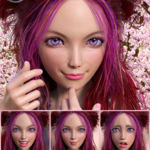 My Style – Expressions for Genesis 8 Female and Kanade 8 My Style – Expressions for Genesis 8 Female and Kanade 8