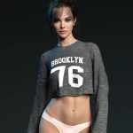 dForce X-Fashion Sweatshirt Set for Genesis 8 Females dForce X-Fashion Sweatshirt Set for Genesis 8 Females