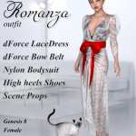 dForce Romanza Outfit for Genesis 8 Female(s) dForce Romanza Outfit for Genesis 8 Female(s)