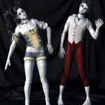 SY Cracked Creepy Dolls Genesis 8 and 8.1 SY Cracked Creepy Dolls Genesis 8 and 8.1