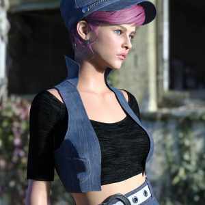 dForce Rebel Rouser for Genesis 8 Females dForce Rebel Rouser for Genesis 8 Females