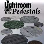 Lightroom with Pedestals Lightroom with Pedestals