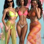 Sunny Days Outfit Textures for Genesis 8.1 Female Sunny Days Outfit Textures for Genesis 8.1 Female