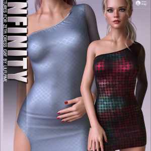 Infinity Textures for dForce Zeta Dress G8F Infinity Textures for dForce Zeta Dress G8F
