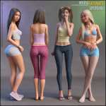 Easy Pants 5 Super Bundle for Genesis 8 and 8.1 Easy Pants 5 Super Bundle for Genesis 8 and 8.1