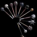 BW Wooden Mace Set 02 for Genesis 8 and 8.1 BW Wooden Mace Set 02 for Genesis 8 and 8.1