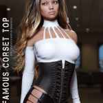 Infamous Corset Top for Genesis 8 and 8.1 Females Infamous Corset Top for Genesis 8 and 8.1 Females