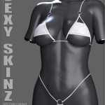 Sexy Skinz – Micro Bikini III & Earrings Sexy Skinz – Micro Bikini III & Earrings