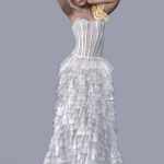 dForce-Wedding Dress For G8F dForce-Wedding Dress For G8F