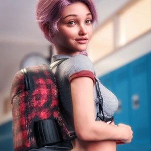 Julia 9 HD Teen Skin Add-On Julia 9 HD Teen Skin Add-On