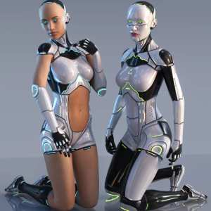 STEL4 Cyborg for Genesis 8.1 Females STEL4 Cyborg for Genesis 8.1 Females