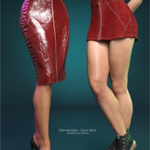 CGI Elementals – Sara Skirt for Genesis 8 and 8.1 Females CGI Elementals – Sara Skirt for Genesis 8 and 8.1 Females