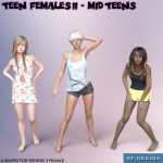 Teen Females II – Mid Teens – Shapes for Genesis 3 Female Teen Females II – Mid Teens – Shapes for Genesis 3 Female