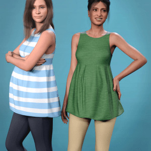 NG dForce Maternity Clothing for Genesis 9 and Olivia 9 NG dForce Maternity Clothing for Genesis 9 and Olivia 9