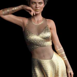 Texture Expansion for Cyber Dress for G8F Texture Expansion for Cyber Dress for G8F