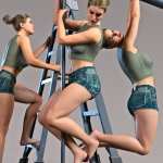 Z Ultimate Hanging and Climbing for Genesis 8 and 9 Z Ultimate Hanging and Climbing for Genesis 8 and 9