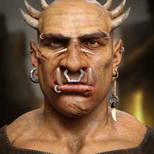 M3D Orc Piercings Set for Genesis 9 M3D Orc Piercings Set for Genesis 9