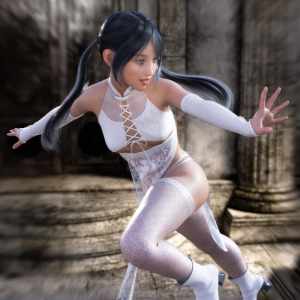 dForce Gentle Fighter Outfit for Genesis 8 and 8.1 Females dForce Gentle Fighter Outfit for Genesis 8 and 8.1 Females