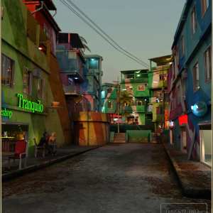 PW Down Town Favela Set PW Down Town Favela Set