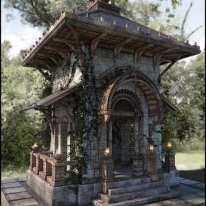 Pavilion of Montchanin Fallen Iray Addon Pavilion of Montchanin Fallen Iray Addon