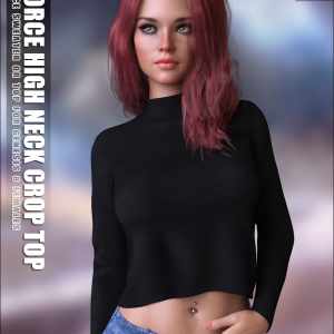dForce High Neck Crop Top G8F dForce High Neck Crop Top G8F