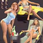 Beach Vacation Bikinis Props and Poses Beach Vacation Bikinis Props and Poses