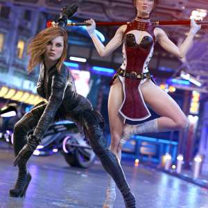 Perfect Weapon Poses for Genesis 8.1 Female Perfect Weapon Poses for Genesis 8.1 Female
