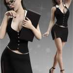 Office Babe Outfit for Genesis 8 Female(s) Office Babe Outfit for Genesis 8 Female(s)
