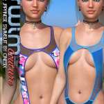 SWIM Couture for Japanese Swimsuit G8F SWIM Couture for Japanese Swimsuit G8F