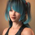 JL Angela Hair for Genesis 9 JL Angela Hair for Genesis 9