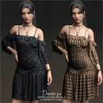 Diverse for D-Force Gothic Dress 3 for G8F and G8.1F Diverse for D-Force Gothic Dress 3 for G8F and G8.1F
