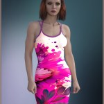 dForce Sporty Mini Dress for G8F and G8.1F dForce Sporty Mini Dress for G8F and G8.1F