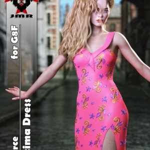 JMR dForce Fatima Dress for G8F JMR dForce Fatima Dress for G8F