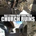Church Ruins – DAZ Studio Iray HDRI Pack Church Ruins – DAZ Studio Iray HDRI Pack