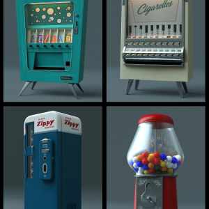 Vintage Vending Machines Vintage Vending Machines