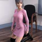 dForce Knit One Piece Outfit for Genesis 8 Females dForce Knit One Piece Outfit for Genesis 8 Females