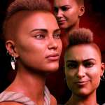 M3DVTO Crest Hair and Earrings for Genesis 8 and 8.1 Females M3DVTO Crest Hair and Earrings for Genesis 8 and 8.1 Females