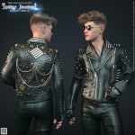 Spiky Jacket for Genesis 8 Male(s) Spiky Jacket for Genesis 8 Male(s)