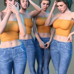 Z Negative Emotions Utility Pose Collection for Genesis 8 and 8.1 Z Negative Emotions Utility Pose Collection for Genesis 8 and 8.1